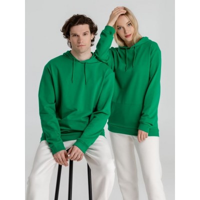 Толстовка с капюшоном унисекс Hoodie, зеленая Толстовка с капюшоном унисекс Hoodie, зеленая
