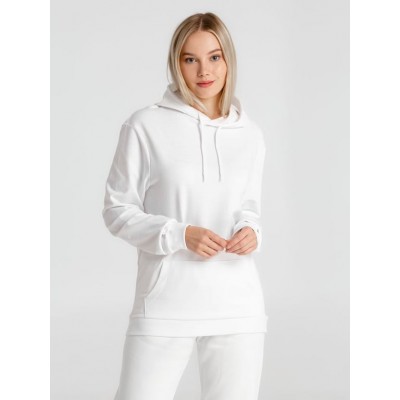Толстовка с капюшоном унисекс Hoodie, белая Толстовка с капюшоном унисекс Hoodie, белая
