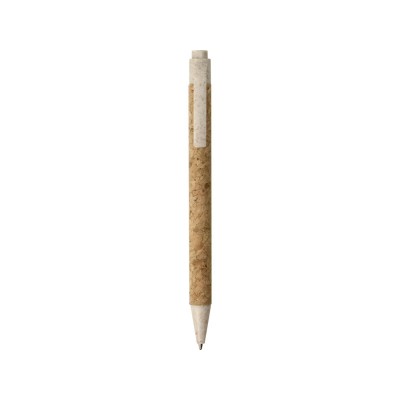 Ручка из пробки и переработанной пшеницы шариковая «Evora»