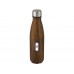 Бутылка «Cove» с вакуумной изоляцией и деревянным принтом