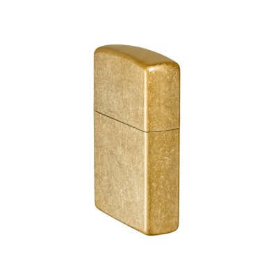 Зажигалка ZIPPO Classic с покрытием Tumbled Brass
