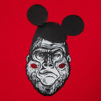 Толстовка Monkey Mouse, красная Толстовка Monkey Mouse, красная