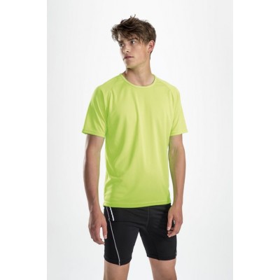 Футболка унисекс Sporty 140, лимонно-желтая