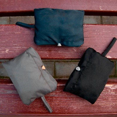 Панама BUCKET POCKET, темно-синий-серый, 100% нейлон, 85 г/м2 Панама BUCKET POCKET, темно-синий-серый, 100% нейлон, 85 г/м2