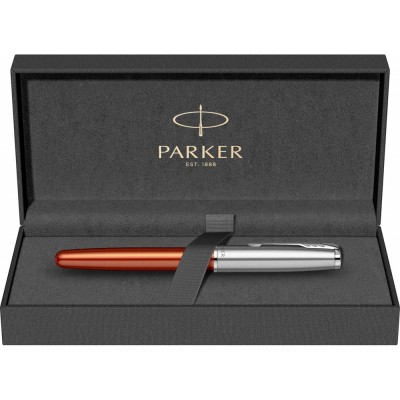 Ручка-роллер Parker «Sonnet Essentials Orange SB Steel CT»