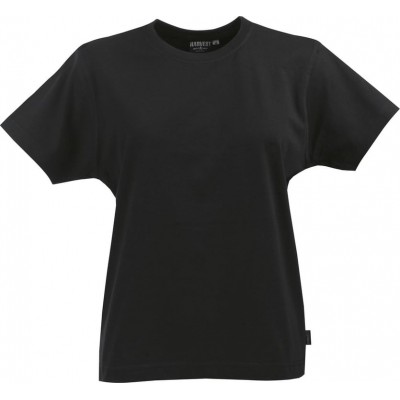 Футболка женская Ladies American T, черная Футболка женская Ladies American T, черная