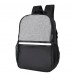 Рюкзак Cool, серый/чёрный, 43 x 30 x 13 см, 100% полиэстер 300 D