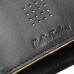 Кошелек Partinico, черный с золотистым Кошелек Partinico, черный с золотистым