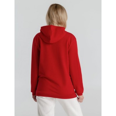 Толстовка с капюшоном унисекс Hoodie, красная Толстовка с капюшоном унисекс Hoodie, красная