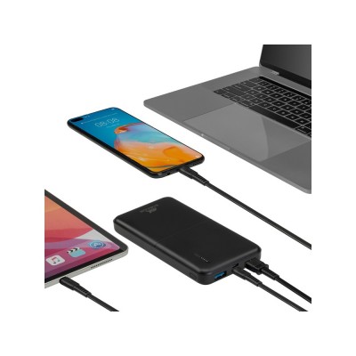 Внешний аккумулятор с быстрой зарядкой QC/PD VA2532, 10000 mAh Внешний аккумулятор с быстрой зарядкой QC/PD VA2532, 10000 mAh