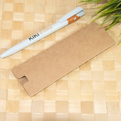 Футляр для одной ручки RUDY, картон, натуральный