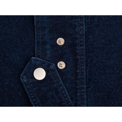 Куртка джинсовая O2, темно-синяя
