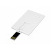 USB 2.0- флешка на 64 Гб в виде пластиковой карты с откидным механизмом