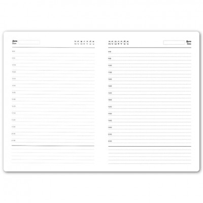 Ежедневник недатированный Bliss,  формат А5, в линейку