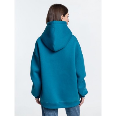 Худи Kulonga Oversize, бирюзовое Худи Kulonga Oversize, бирюзовое