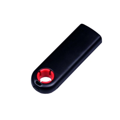 USB 2.0- флешка промо на 8 Гб прямоугольной формы, выдвижной механизм USB 2.0- флешка промо на 8 Гб прямоугольной формы, выдвижной механизм