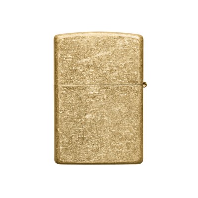 Зажигалка ZIPPO Classic с покрытием Tumbled Brass